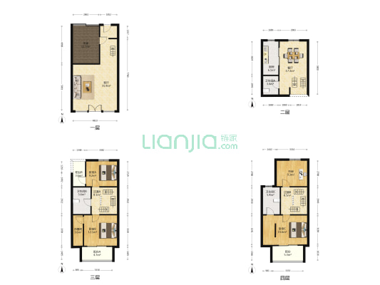 玫瑰湾(别墅) 4室2厅3卫 161平方