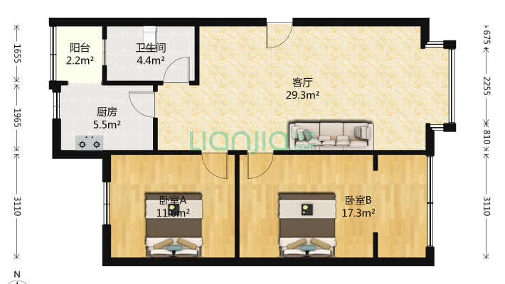 星南苑二手房实景图