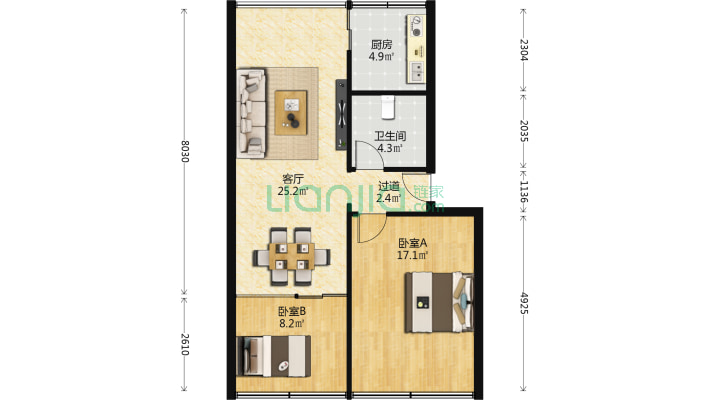 八鸽岩路156号二手房实景图