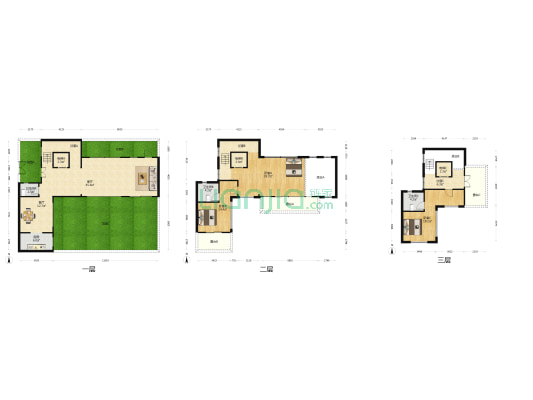 山棠春晓别墅 3室2厅3卫 395平方