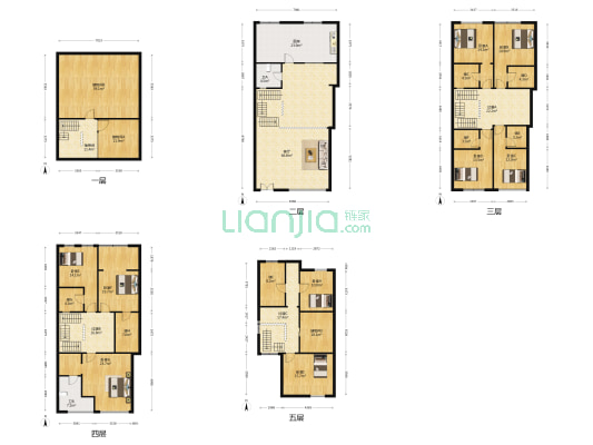 水岸新都 9室1厅2卫 260平方