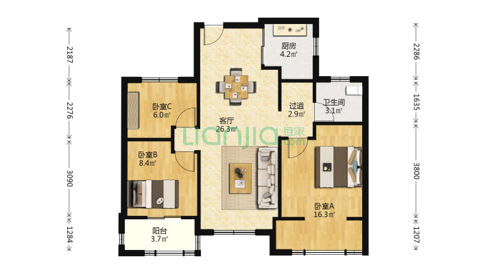 世茂东壹号二手房实景图