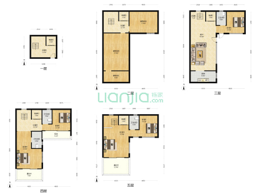 古越珺府 5室1厅4卫 260平方