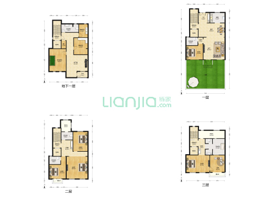 鲁能7号别墅东区 7室2厅5卫 374平方