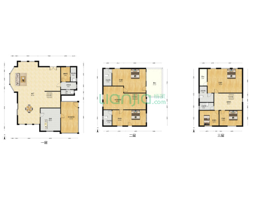 龙柏山庄 7室1厅7卫 359平方
