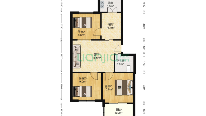 师范学校家属楼二手房实景图