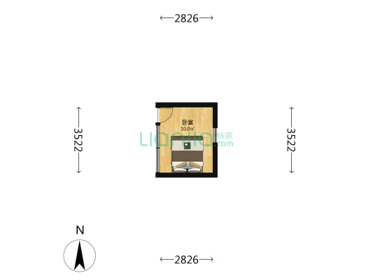 前细瓦厂胡同 1室0厅0卫 12平方