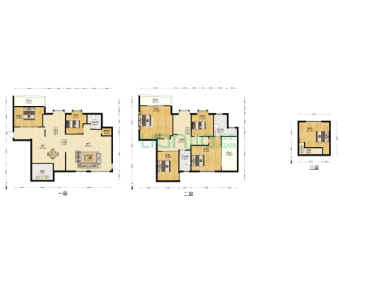 香樟林城市花园 7室2厅3卫 273平方