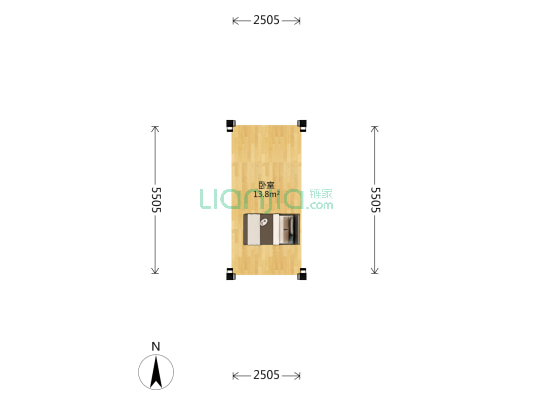 远创东樾 1室0厅0卫 15平方