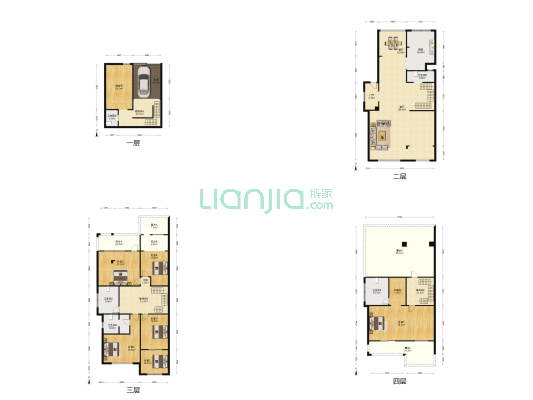 金地亚小镇  6室2厅5卫 342平方