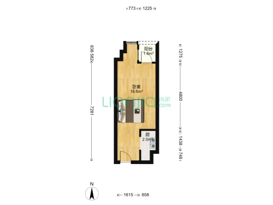 名巨新城 1室0厅0卫 34平方