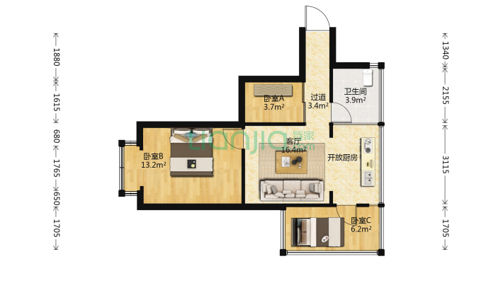 塘双路270号二手房实景图