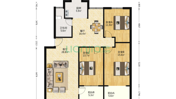 新湘路社区二手房实景图
