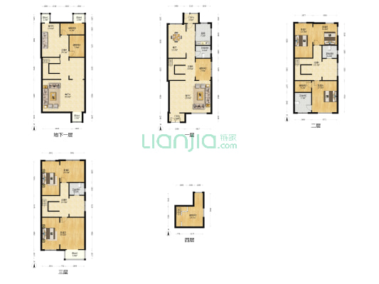 滨海湖 5室4厅4卫 201平方