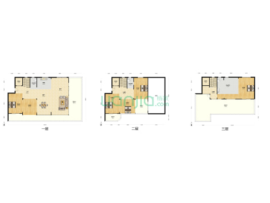 自然界江月 6室2厅3卫 356平方