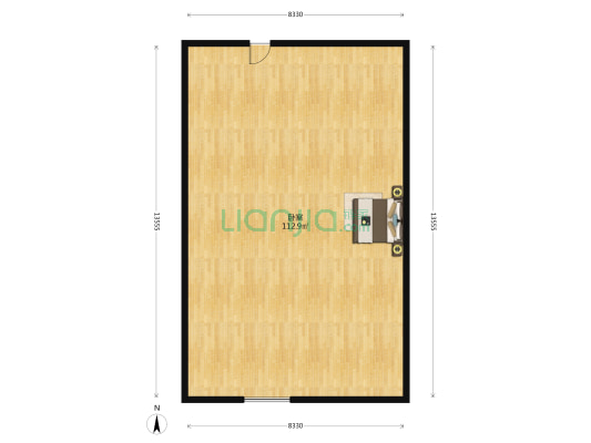 国贸路 1室0厅0卫 100平方