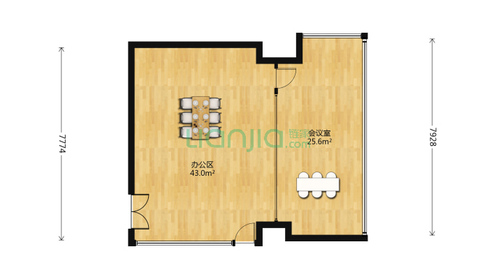 招银大厦二手房实景图