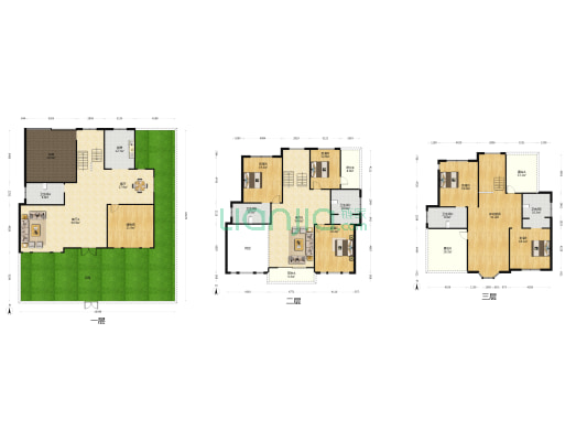 湖山花园 6室3厅5卫 641平方