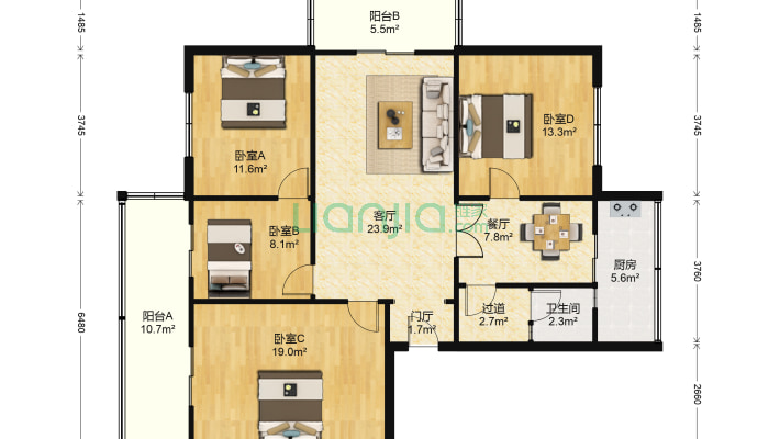 表具小区二手房实景图