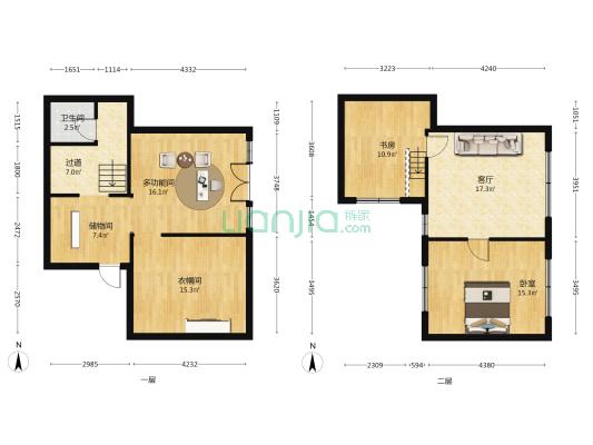 帅家巷 3室1厅1卫 74平方