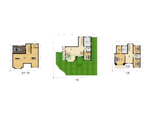 保利垄上七区 5室1厅3卫 330平方