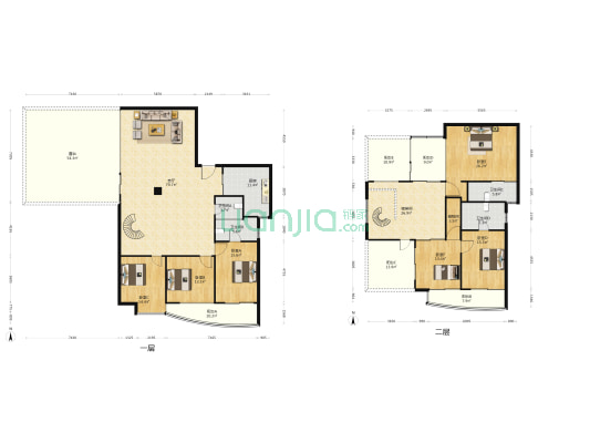 华百广场菊园 6室1厅4卫 326平方