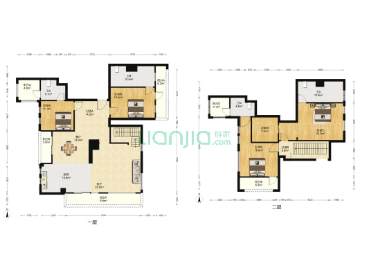 康桥名城 4室2厅4卫 245平方