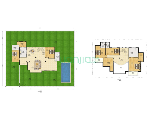 居礼别墅 5室2厅5卫 280平方
