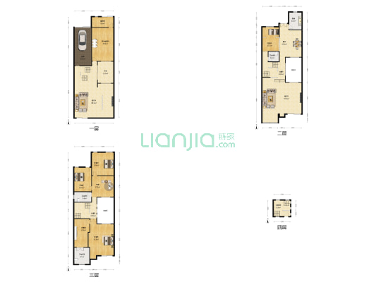 招商华侨城曦城二期 6室3厅3卫 257平方