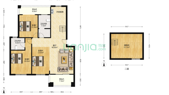 利雅轩二手房实景图