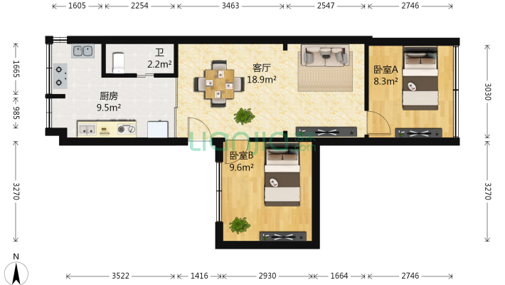 东万宜巷二手房实景图