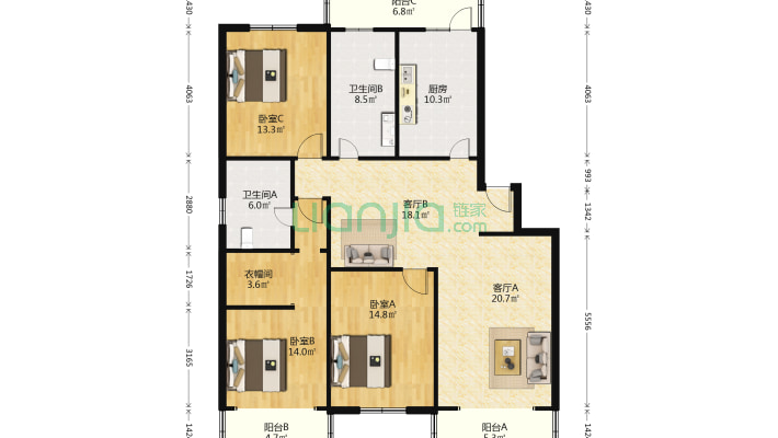 东川苑二手房实景图