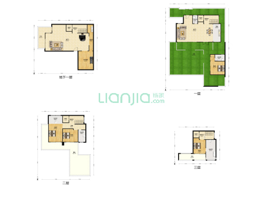 九龙仓玺园B区 5室2厅5卫 388平方