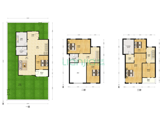 首府136栋 5室2厅3卫 203平方