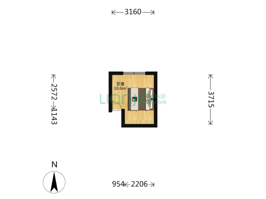 天赋里 1室0厅0卫 10平方