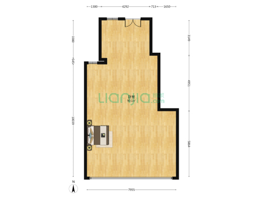天创·蓉耀 1室0厅0卫 108平方