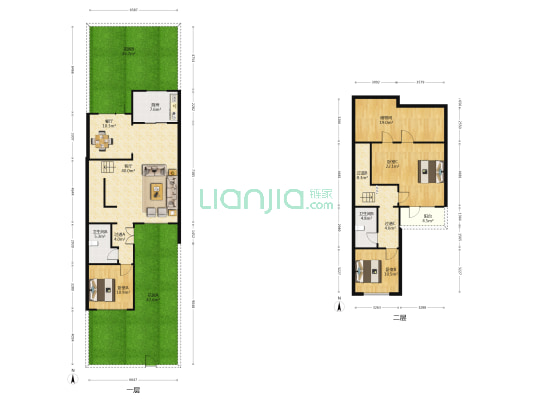 即墨古城 3室2厅2卫 175平方