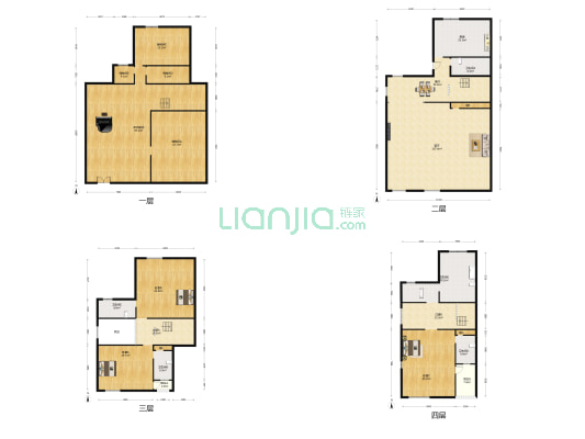 远大美域 4室2厅5卫 293平方