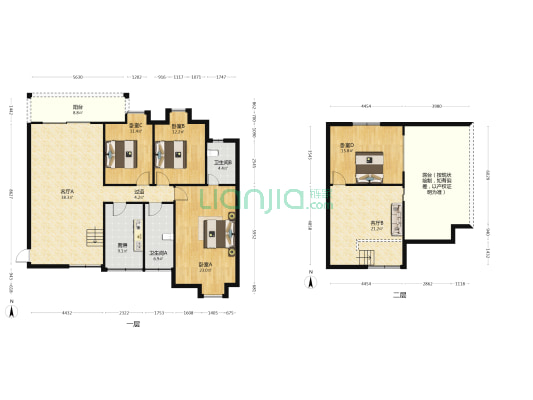 南湖花园(惠东) 4室2厅2卫 188平方