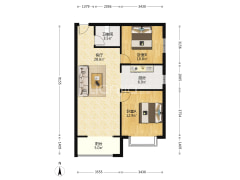 拎包入住、通勤必备、出行方便、采光视野好-涿州汇元京品户型图