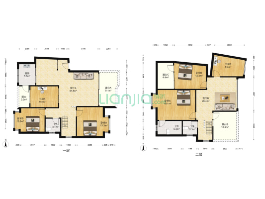 风华雅苑 6室2厅3卫 189平方