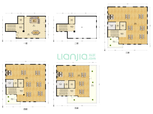 云院 3室2厅3卫 764平方