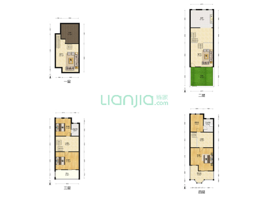 嘉利华府庄园四区 3室2厅2卫 200平方