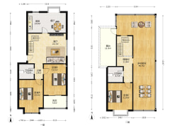 精装修三室两厅两卫带阳光房使用面积190-濮阳丽都时代家园户型图