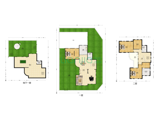新希望紫檀山 3室2厅4卫 281平方