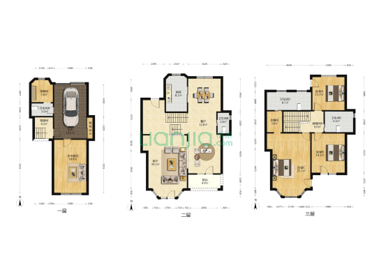 圣得恒业花园 4室2厅4卫 239平方