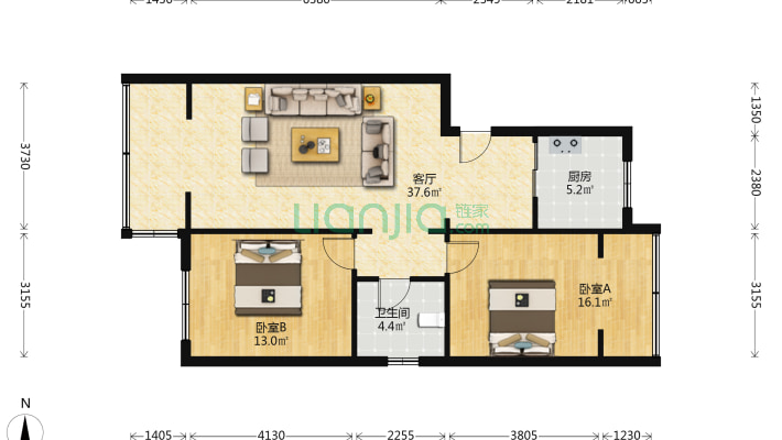 南光工人村宿舍二手房实景图