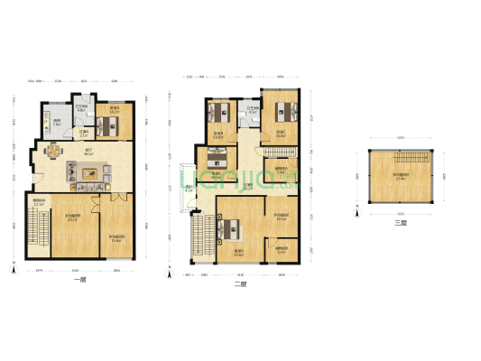华侨新村 9室1厅2卫 213平方