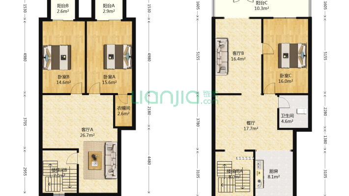 利垣小区二手房实景图
