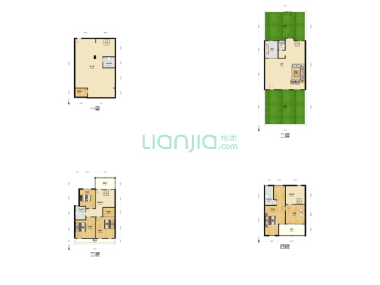 南山雨果(别墅) 5室1厅4卫 276平方